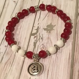 New Handmade College Inspired Beaded Bracelet